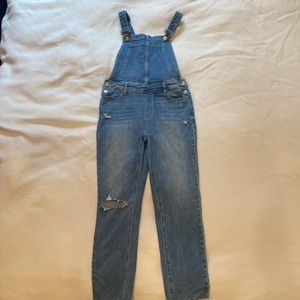 PAIGE Sierra Denim High Waist Overalls